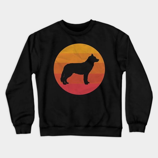 Vintage Husky Dog Crewneck Sweatshirt by ChadPill